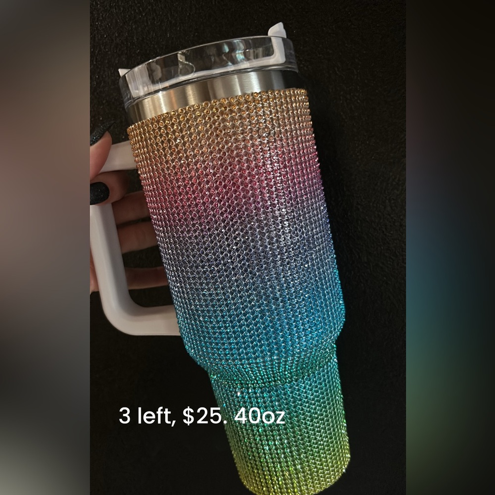 Rhinestone Gradient Tumbler